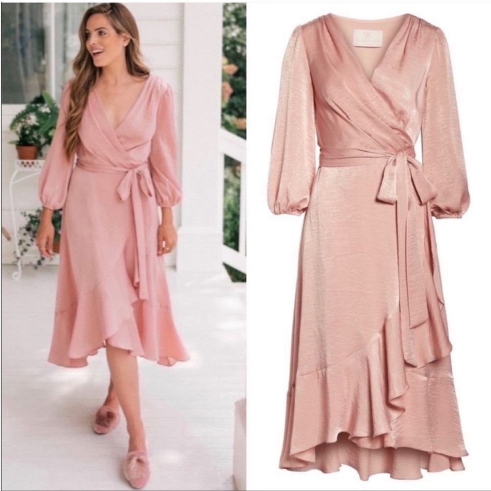 Gal Meets Glam Jennifer Wrap Dress- Sz 4